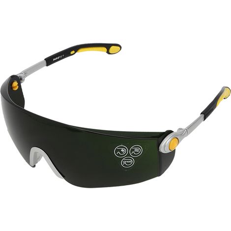 Lunettes de sécurité anti-impact, anti-éblouissement et coupe-vent pour soudage, équitation et laboratoire (1/5)