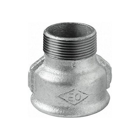 246 - Manicotto MF 1"1/4 x 1" in ghisa zincata 24625065