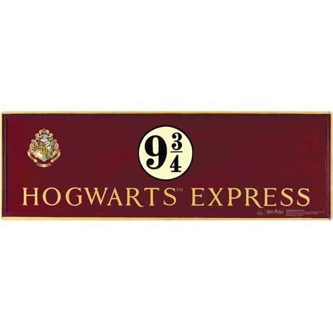 Figurine en carton Blason – Panneau Poudlard - Hogwarts Express - Haut 30 cm (1/4)