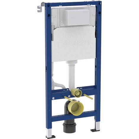 Geberit Duofix Wall Hung WC Toilet Frame with Alpha Concealed Cistern 500mm W x 1120mm H