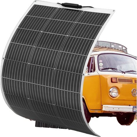 Panneau Solaire Flexible, Puissance Maximale de 100W, Design Léger (1/2)
