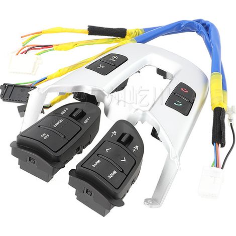 Le 96700-3W000 est un bouton de commande multifonction pour volant, compatible avec les véhicules Hyundai et Kia Sportage. (1/2)