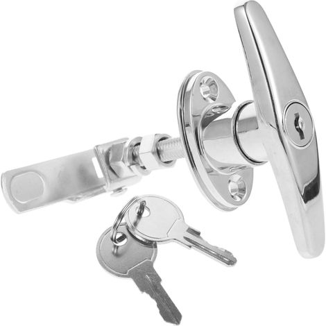 Ensemble de 1 verrou électrique pour poignée de porte d'armoire (1/5)