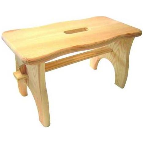 Taburete Blinky Madera Modelo Loto 40X20X22H