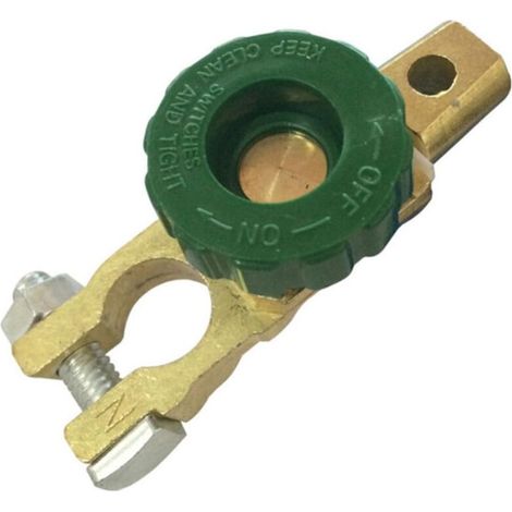 Connecteur de batterie auto en alliage de zinc - Protection durable avec coupe-circuit - Connexion électrique fiable et antivol - Cosse batterie voiture - (1/4)