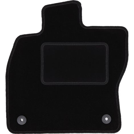 Alfombrilla de conductor negra para Skoda Superb III familiar, sedán (2015-2020)