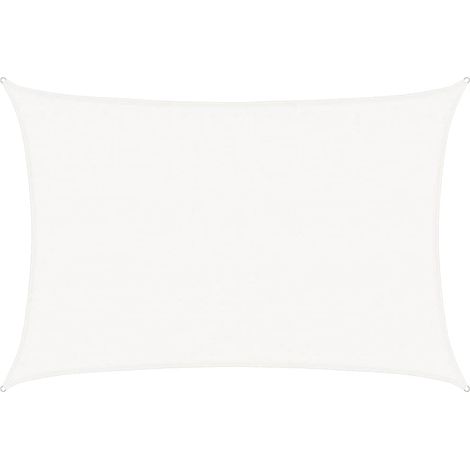 Maison Exclusive - Voile d'ombrage 160 g/m² Blanc 3,5x4,5 m PEHD