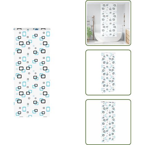 vidaXL Store enrouleur de douche avec cassette largeur du tissu 86 cm (1/5)