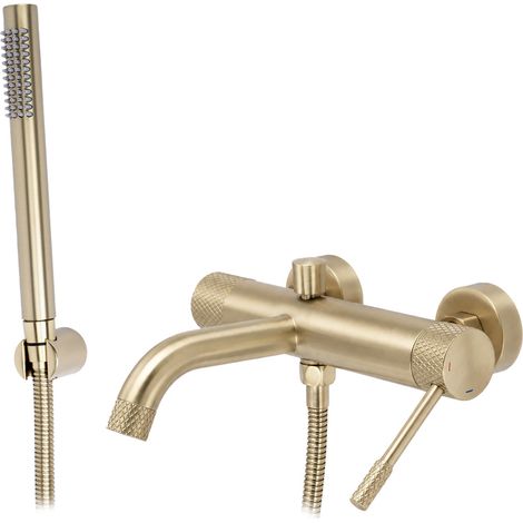 Bath Faucet Rea Venti Brush Gold (1/5)
