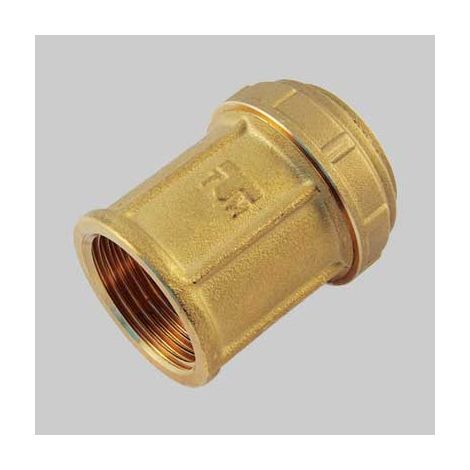 RACCORDO DIRITTO FEMMINA PN 25 COBRARING 20 x 1/2 TIEMME