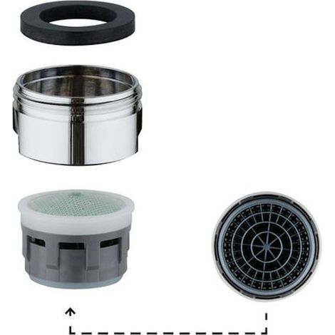 GROHE Mousseur 48159, Außengewinde M24 x1 - verchromt (1/5)