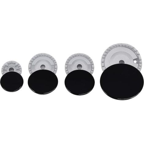 Kit de pièces de rechange de cuisine à gaz 8 pièces - 4 brûleurs + 4 plateaux compatibles avec Ariston, Nardi et autres modèles Accessoires de cuisinière haute qualité (1/5)