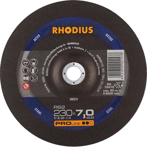 Disk Coppettazione Rs2 230 X 7,0 Millimetri In Acciaio Rodio (A 10)