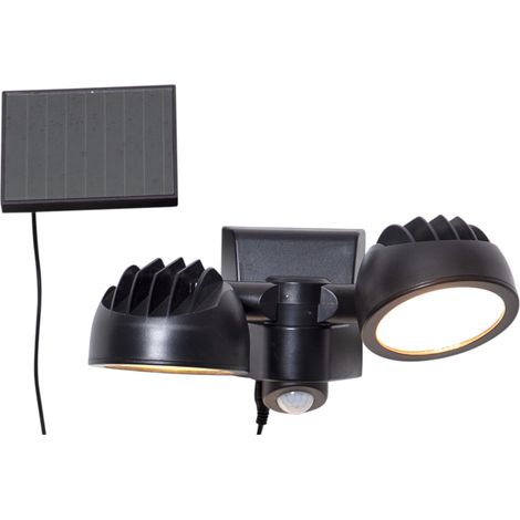 Star Trading applique solaire Powerspot Lampe solaire avec 2 spots d'alimentation (1/4)
