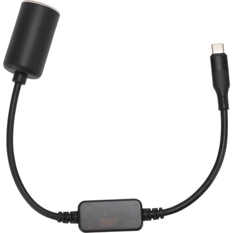 USB C to 5V/12V Male Cigarette Lighter Adapter for Dash Cam, GPS, Car LED Light Strips (1/5)