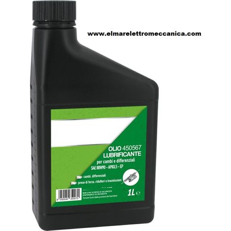 Olio Lubrificante 80W90 - 1 lt CAMBI e DIFFERENZIALI 450567