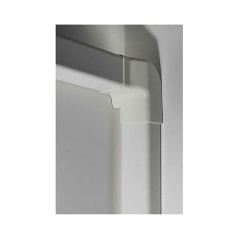 Angle vertical gauche 60X45 blanc pur 9010 (X 6) - DIFF