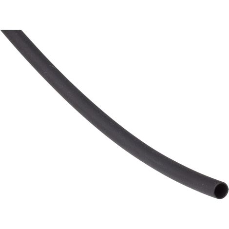 Gaine thermorétractable RS PRO, Dia. 2.4mm Noir rétreint 2:1, 25m ( Prix pour Boîte de 25 )