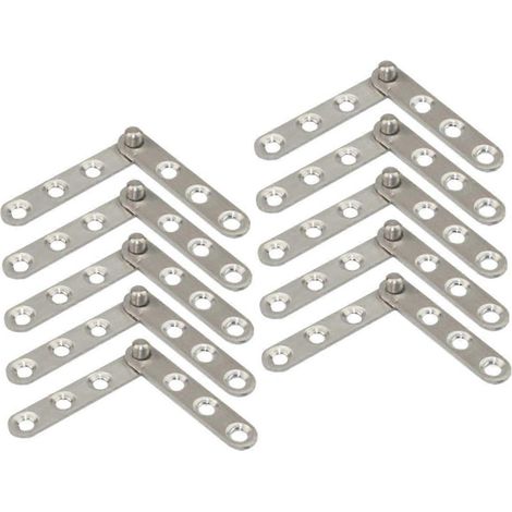 GALPADA Lot de 10 charnières pivotantes invisibles pour porte (1/5)