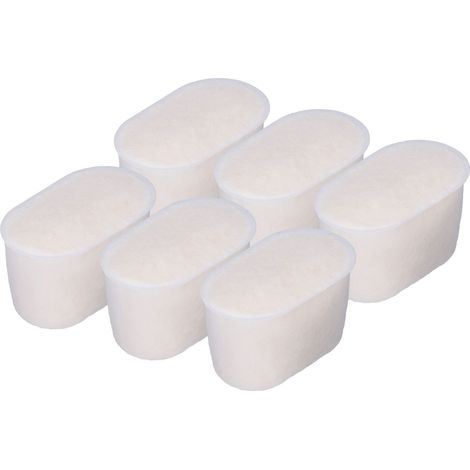 Lot de 6 filtres à café en résine de rechange pour machine à café BREVILLE BES920XL (1/5)