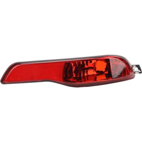 ABS Rear Fender Reflector with OEM Quality Waterproof Red Fog Light Lens with Direct Replacement (Right BB5Z13B374A) (1/4)