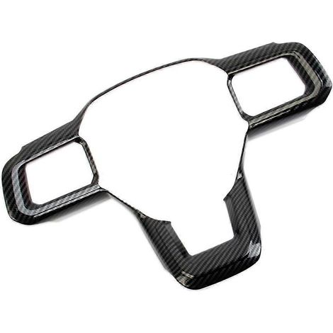 Moulure de garniture de volant en fibre de carbone pour voiture 2024 (1/5)