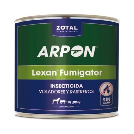 Insetticida fumigator zotal arpon lexan per strutture per il bestiame, 75 gr