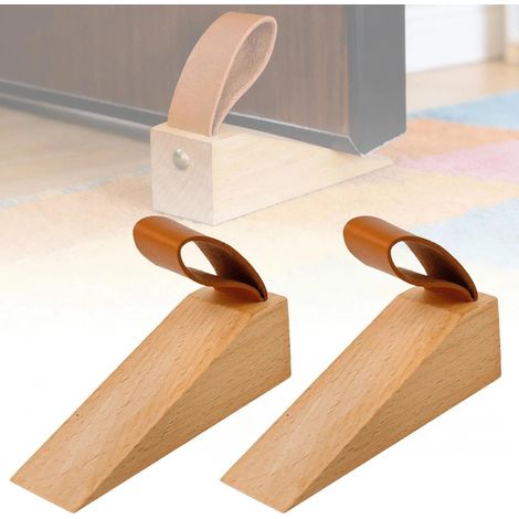 Cale Porte Bois 2 Pièces avec Patin Silicone Antidérapant 5 à 30 mm (1/4)