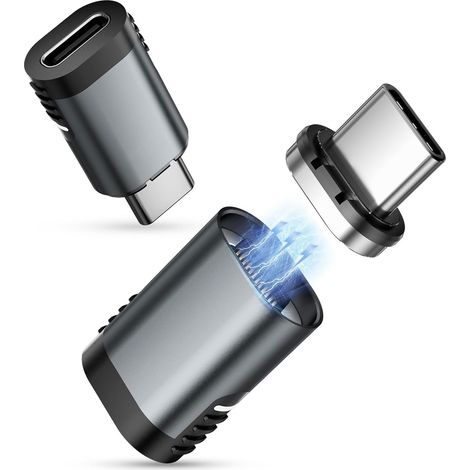 2pcs Typ C magnetischer Adapter 24pin USB4 VOLL funktionsfähiger (1/5)