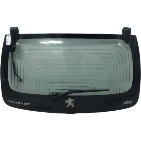 [PRODUIT D'OCCASION] Glace Lunette Arriere PEUGEOT 107 Phase 3 2012-2014 ♻️ Ref Oe. 1607989380 - Garantie à vie (1/3)