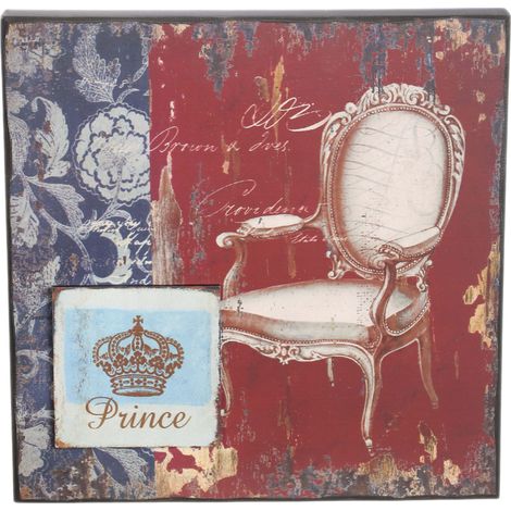 Tableau ancien de style provençal avec l'inscription « Prince » (1/5)