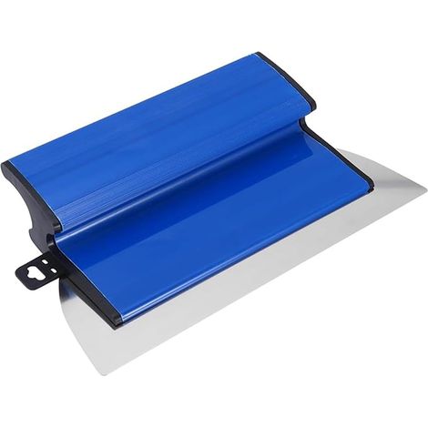 25 cm Trockenbau-Skimming-Klinge, hochwertiger Glättspachtel, Speed-Skimming-Spachtel, Schnell-Skim-Wandputzwerkzeuge für Trockenbau, Gipskarton und mehr (blau) (1/5)