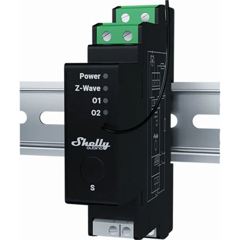 Shelly Wave Pro Rollladenrelais intelligent Z-Wave (1/4)