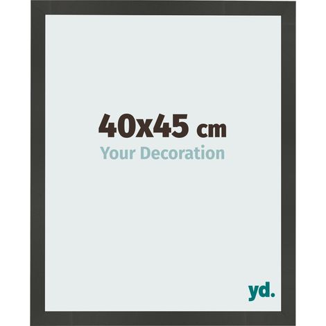yd. - Cadre photo 40x45 - Anthracite - MDF - Bologna (1/5)