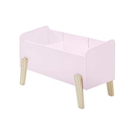 Coffre à jouets Kiddy - rose (1/3)