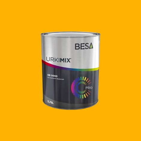 Pot de Peinture Polyuréthane / bi composant Pantone 1235C  Brillant - 250gr
