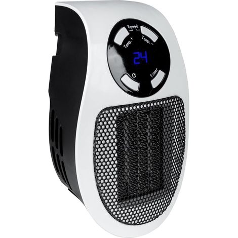 Mini ventilateur soufflant prise électrique 230V 500W chauffage 28,46 m³/h (1/5)