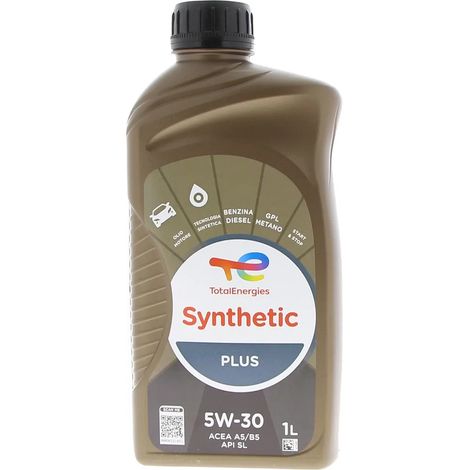 Total Synthetic Plus 5W30 Olio Motore 5W30 per Motori Benzina e Diesel 1Litro