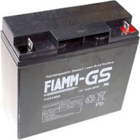 batterie 12V 18Ah Fiamm FG21803, ne convient pas comme batterie de démarrage