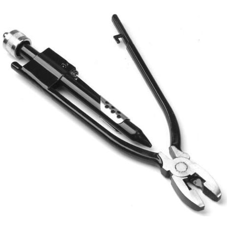 Pince-étau, pince à fil torsadé de 6 pouces, pince à fil torsadé de sécurité, pince à fil à ressort professionnelle, pince à fil torsadé en acier au carbone durable (1/5)