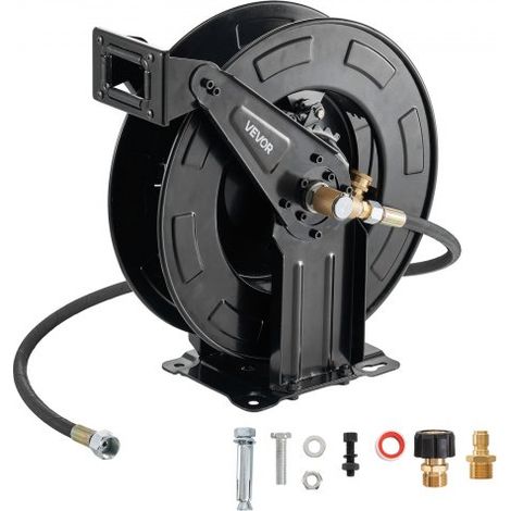 Enrouleur de Tuyau pour Nettoyeur Haute Pression 15 - 2 m x 9 (1/5)