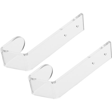 Confezione da 2 supporti da parete in acrilico per tastiere meccaniche da gioco - Facili da installare - Compatibili con la maggior parte delle tastiere da gioco e da ufficio (1/5)