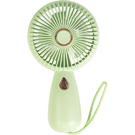 Ventilador pequeño portátil, ventilador personal portátil - Ventilador de mano recargable - Ventilador portátil con luz de colores (1/5)