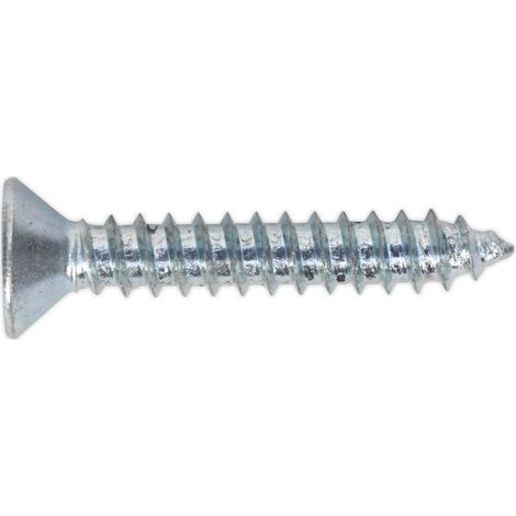 Sealey Self Tapping Screw 4.2 x 25mm Countersunk Pozi Pack of 100 ST4225