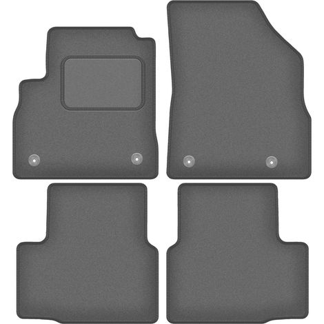 Alfombrillas de grafito para Opel Astra K sedán, hatchback, familiar (2015-)