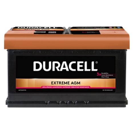 Batterie Duracell DE80 AGM 12v 80ah 800A L4D X4D