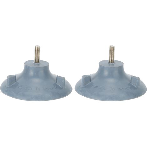 Barre D Appui Toilette - Acier Carbone 2mm - Ventouse Pour Salle De Bain - Support Personne Agée - Lot De 2 (1/5)