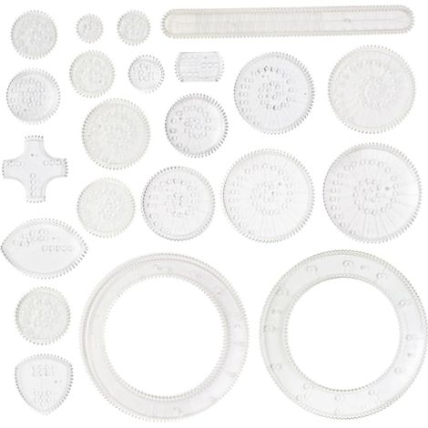 Kit de peinture Ipetboom avec 22 règles en plastique pour le (1/5)