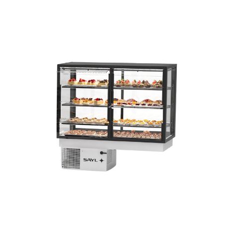 Vitrine Réfrigérée Neutre Série Integra Neutral - Accès Frontal et Arrière - Porte Battantes Sayl