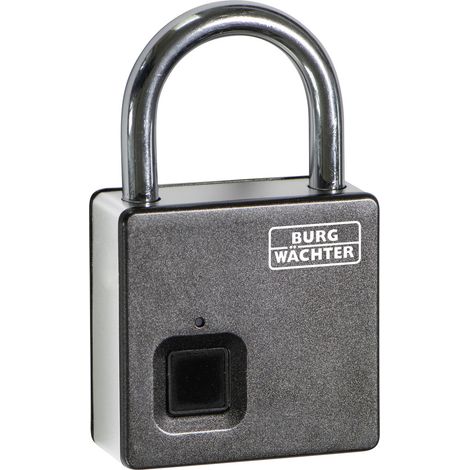 Burg Wächter Scan & Lock 610/53 SB Vorhängeschloss 53 mm Fingerabdruckschloss (1/5)